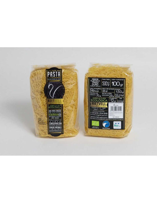Fideos Finos Para Sopa Bio 500 G - Riet Vell_0