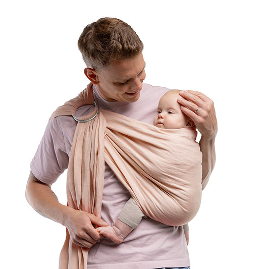 Bandolera Portabebé Boba Ring Sling Peony Pink_0