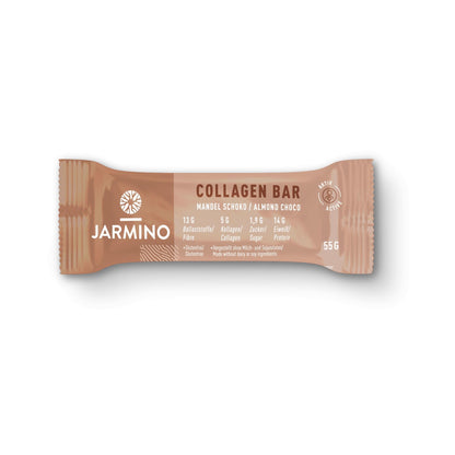 Barrita de Colágeno y Proteica BIO Almendra y Cacao Jarmino