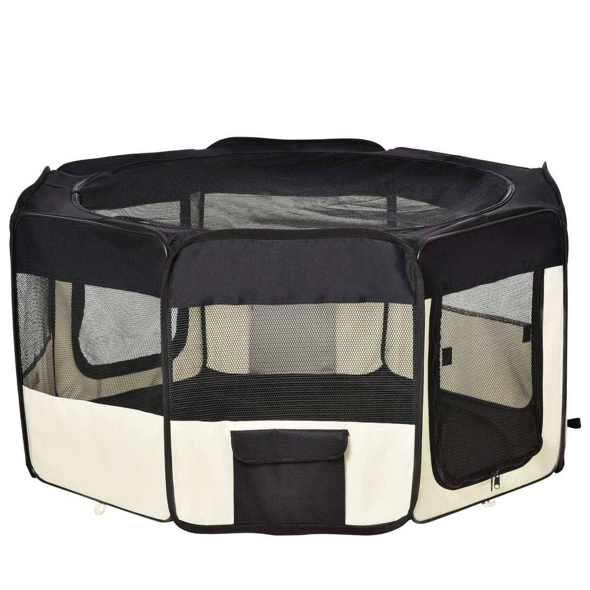 Pawhut Parque Mascotas Plegable Juego De Entrenamiento Corral Perro Cachorro 2_1