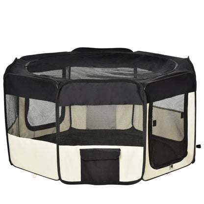 Pawhut Parque Mascotas Plegable Juego De Entrenamiento Corral Perro Cachorro 2_1