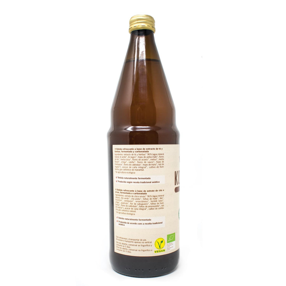 Pack 6X Kombucha Original BIO Voelkel 750 ml