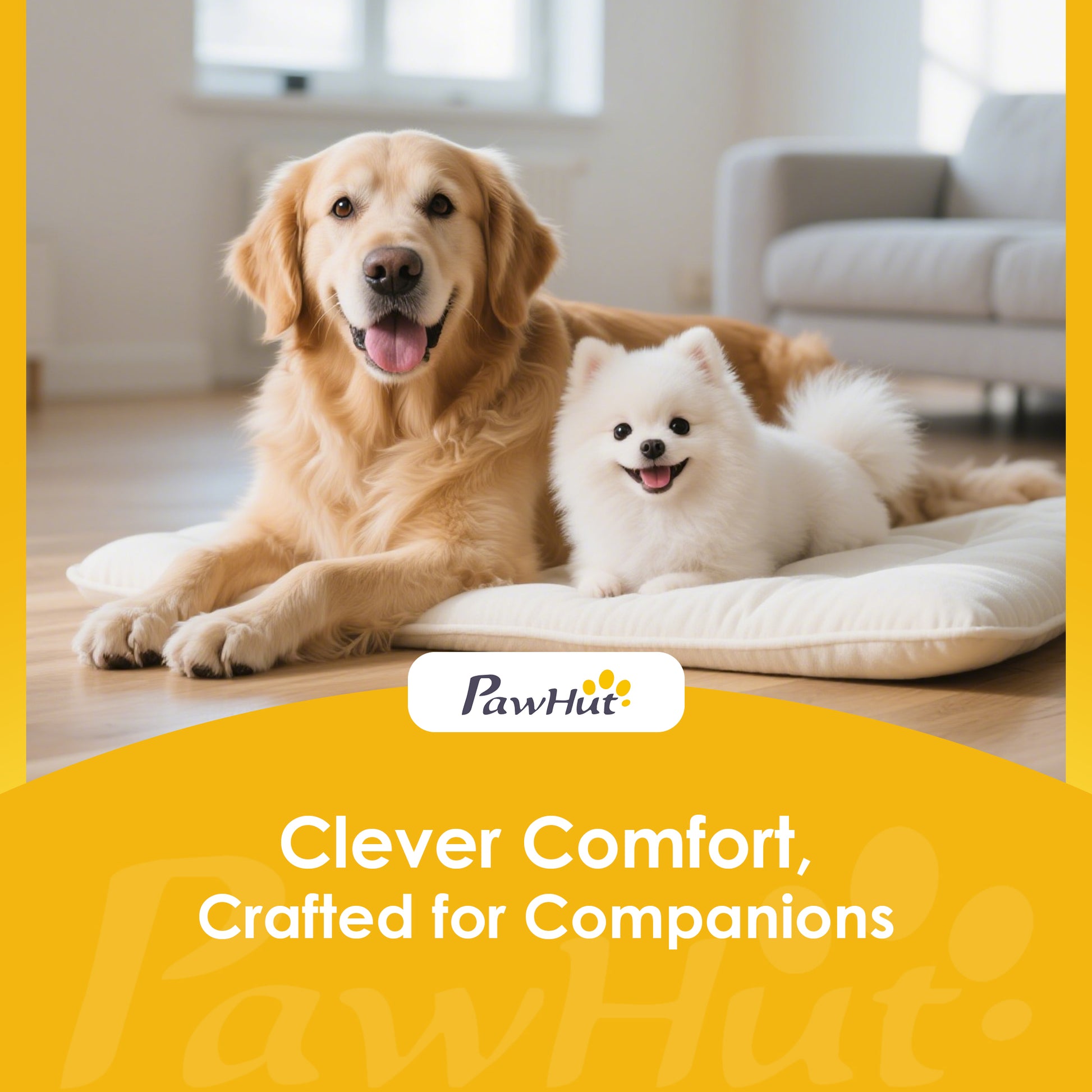Pawhut Comedero Elevado Para Perros Grandes Con 2 Tazones 60x30x36 Cm Blanco_4