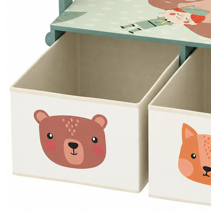 Aiyaplay Banco Infantil Convertible 3 En 1 Juego De Mesa Y Silla Verde_3