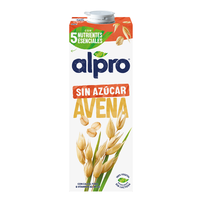 Bebida de Avena Sin Azúcar Alpro 1 Litro