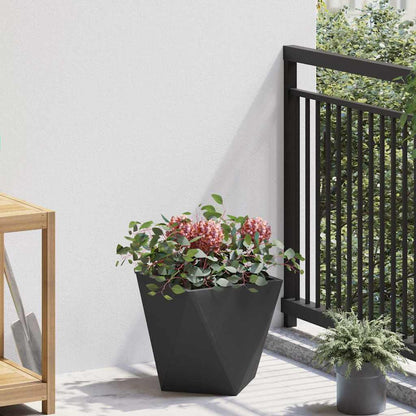 Jardinera 2 Pcs Negro 30 X 30 X 30 Cm Acero_3