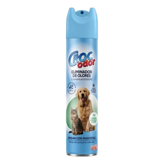 Spray Eliminador de Olores para Hogares con Mascotas CROCODOR 300ml