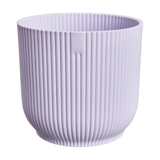 Maceta Violeta Vibes Fold Round Elho 14cm 100% reciclado