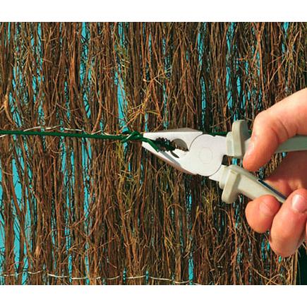 Alambre galvanizado plastificado Plast Wire 50 m Nortene Ø16 mm