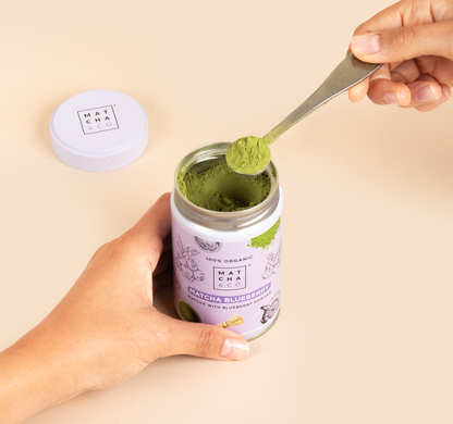 Té Matcha Arándanos ecológico Matcha &amp; CO 30 g