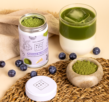 Té Matcha Arándanos ecológico Matcha &amp; CO 30 g