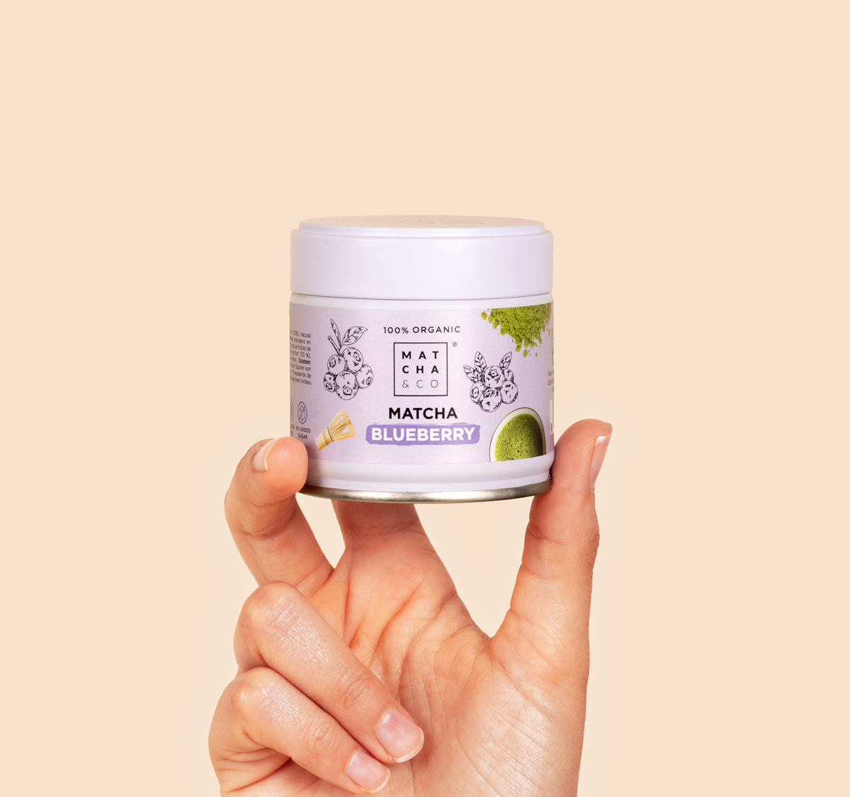 Té Matcha Arándanos ecológico Matcha & CO 30 g