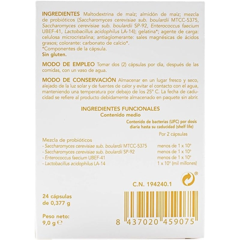 Enterelle plus probiótico Bromatech 24 cápsulas