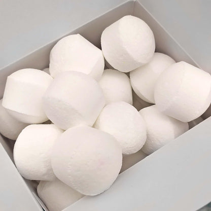 Caja 25 Mini Bombas Efervescentes Para Manicura Y Pedicura - Ablandan Durezas, Uñas Y Cutículas - Aroma Coco_1