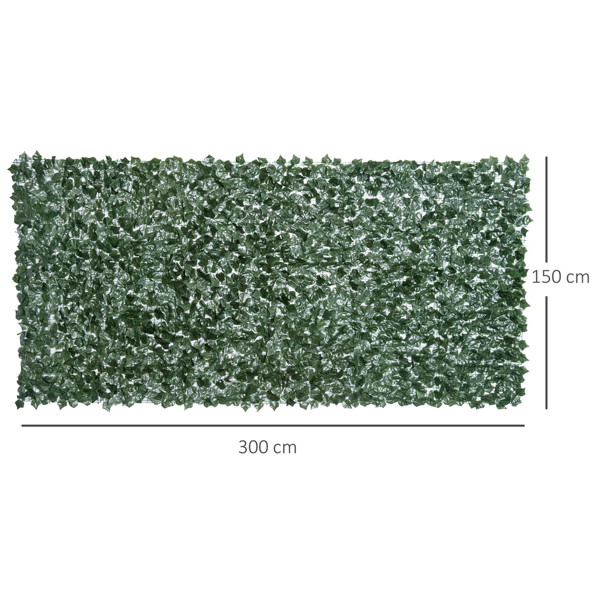 Artificial En Rollo Outsunny Pe Verde 300x150 Cm_2