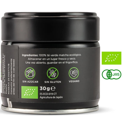 Té Matcha Premium Ceremonial 100% ecológico Matcha &amp; CO 30 g