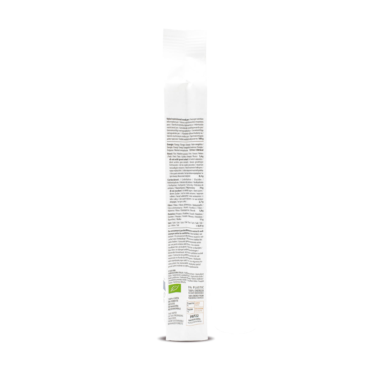 Espagueti espelta bio Girolomoni 500g