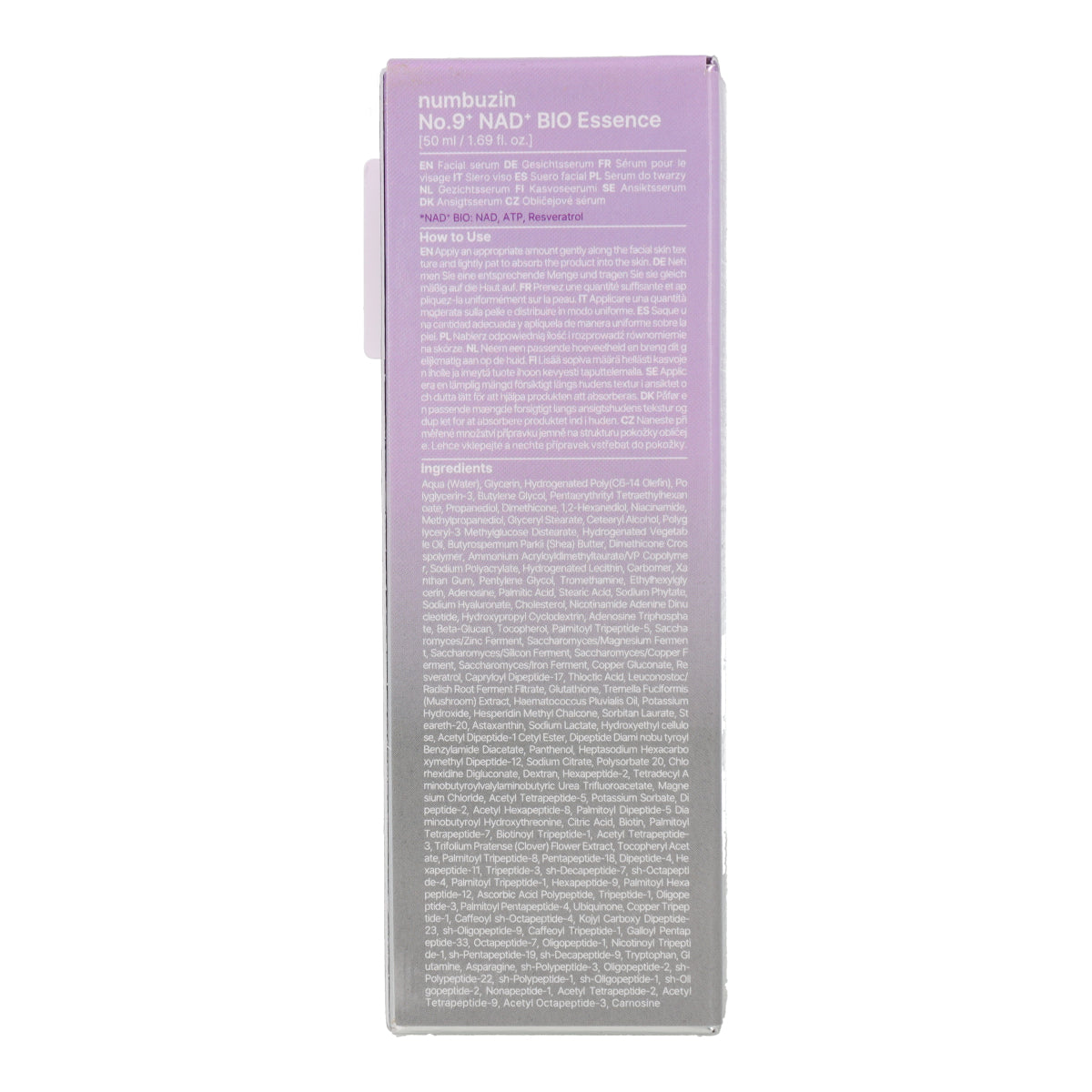 No.9 NAD Bio Lifting-sil Essence Numbuzin 50ml