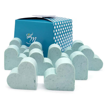 25 Jabones Aromáticos Con Forma De Corazón - Detalle Para Invitados De Eventos. Jabón Glicerina Con Aroma A Flor De Loto_3