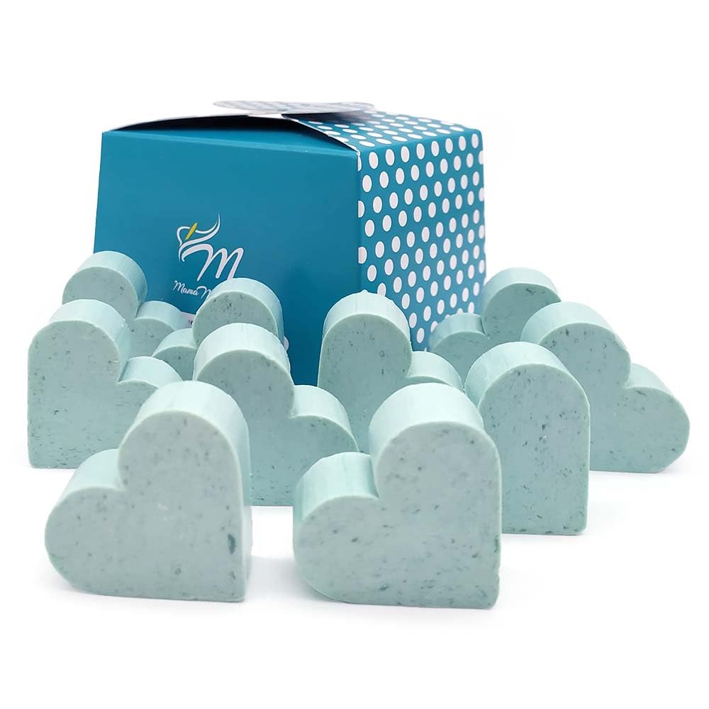 Caja Regalo 10 Jabones Aromáticos En Forma De Corazón - Aroma Flor Loto - Jabón Glicerina - Regalo Original Para Eventos_0