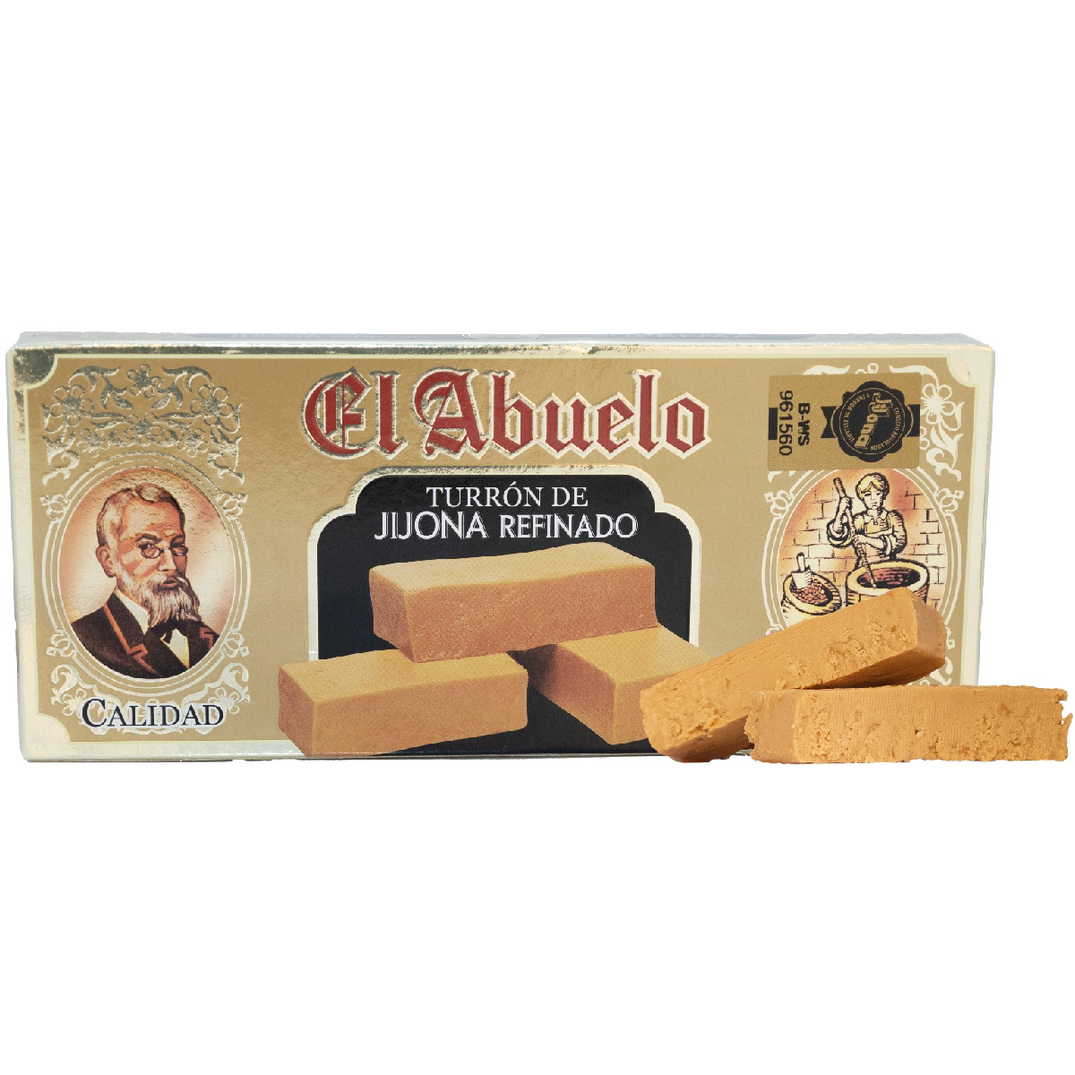 Turrón de Jijona refinado Calidad Suprema El Abuelo 300 g
