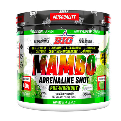 Mambo - 400g - Manzana Verde - Pre Entreno - Big_0