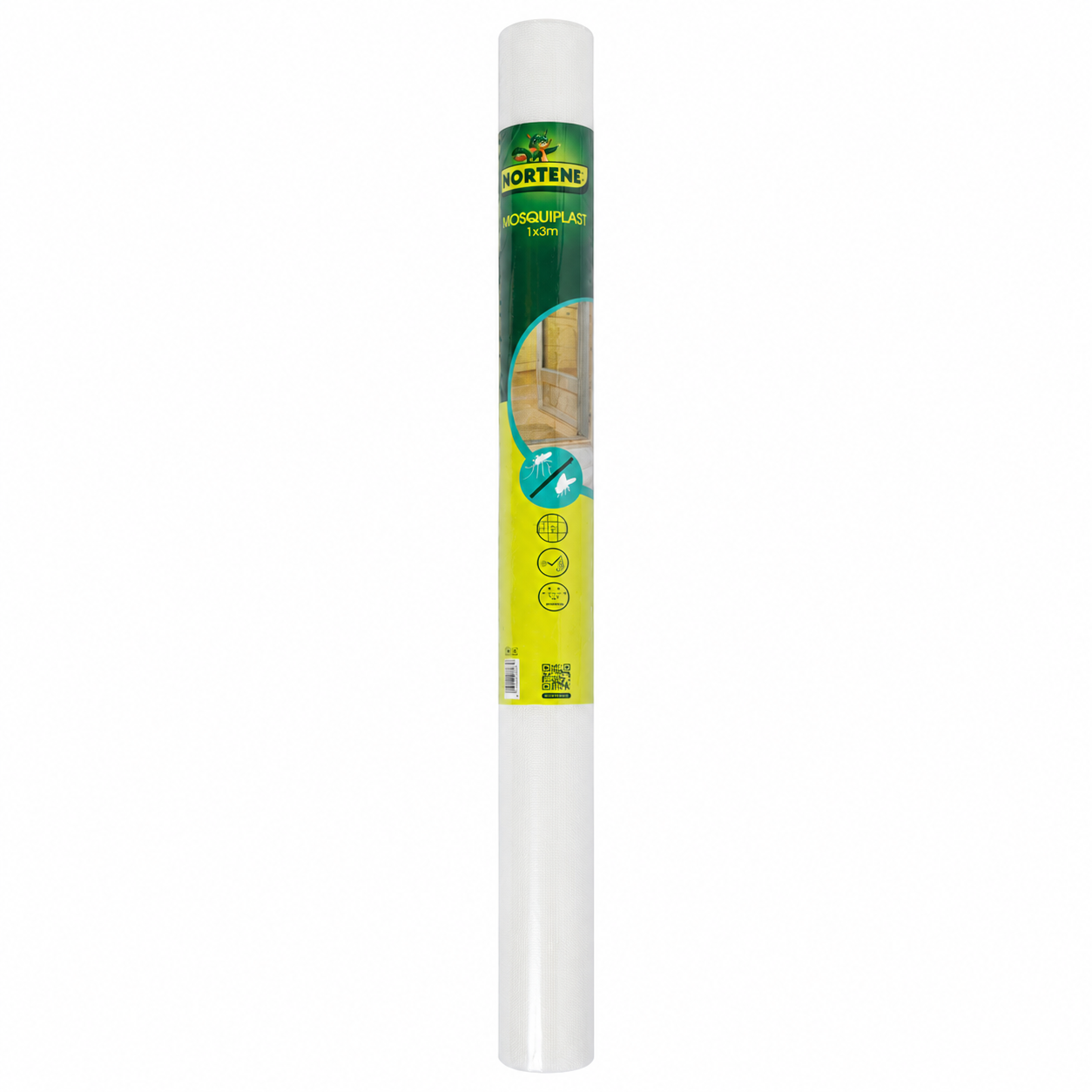 Malla Mosquitera Mosquiplast 1x3 M Blanco Nortene_0