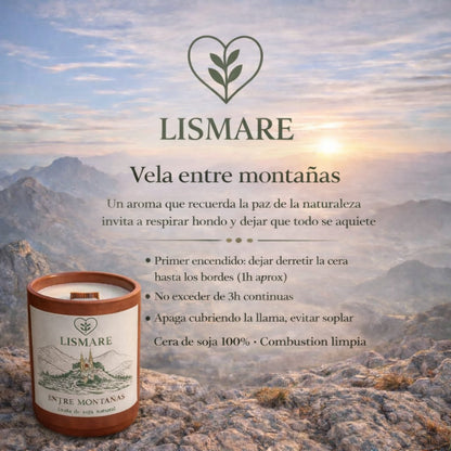 Vela De Soja "Entre Montañas " 150 g_5
