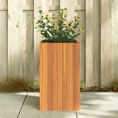 Jardinera De Madera Maciza De Acacia 35x35x60 Cm_2