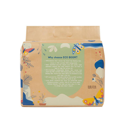 Pañal Ecológico de BAMBÚ Eco Boom Talla 5/XL (12-17 Kg) 112 unidades