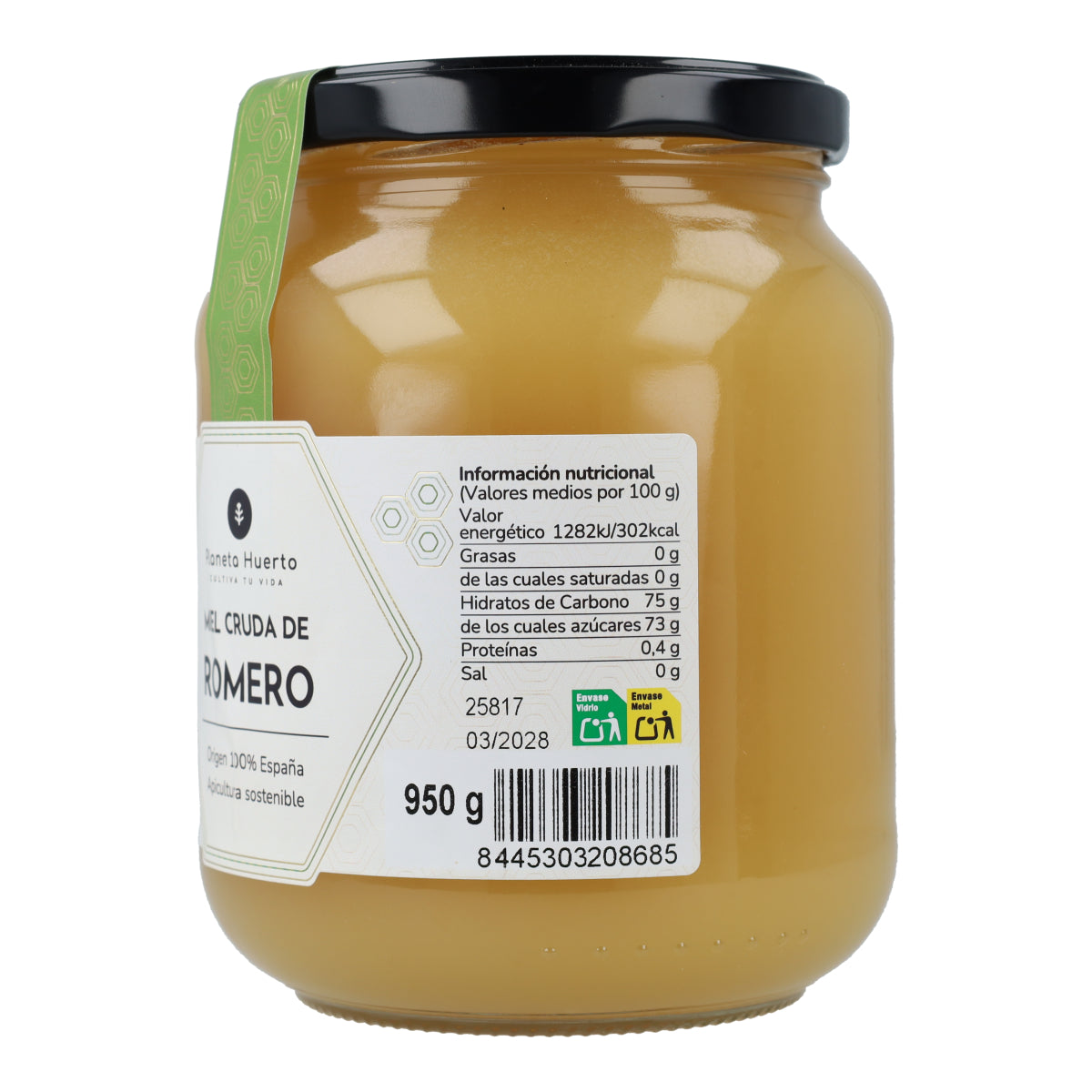 Miel Cruda de Romero Planeta Huerto 950 g