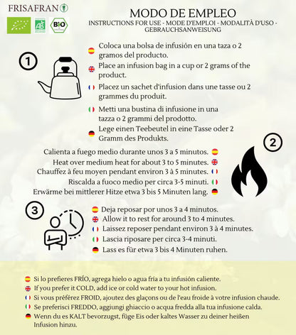 Infusión De Manzanilla Dulce En Pirámides Ecológica | Frisafran 30 Uds_2