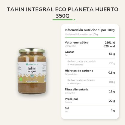 Información nutricional