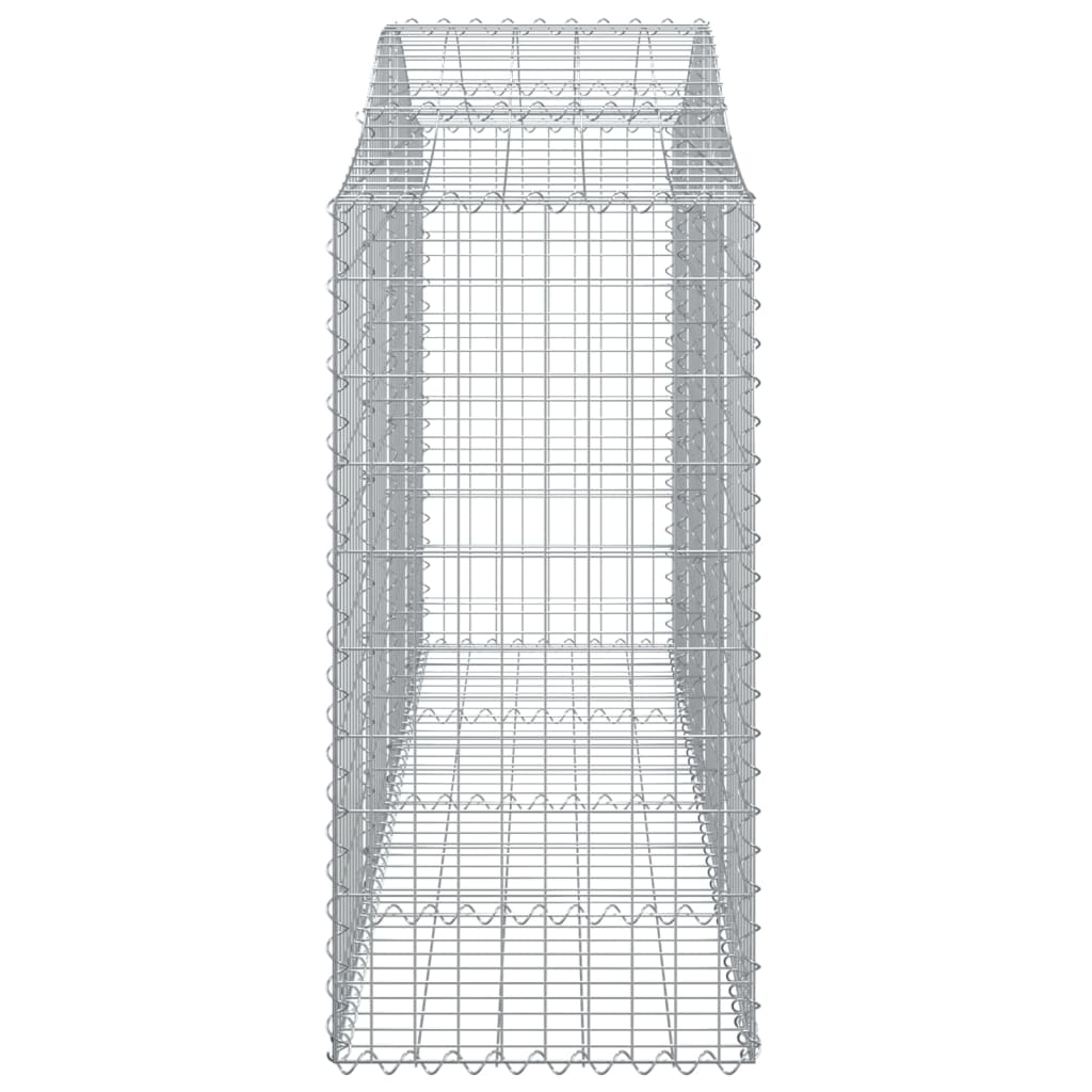 Cestas Gaviones 20 Uds Forma De Arco Hierro 200x50x120/140 Cm_4