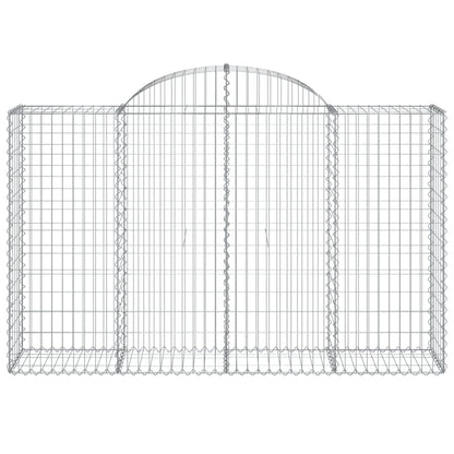Cestas Gaviones 50 Uds Forma De Arco Hierro 200x50x120/140 Cm_3