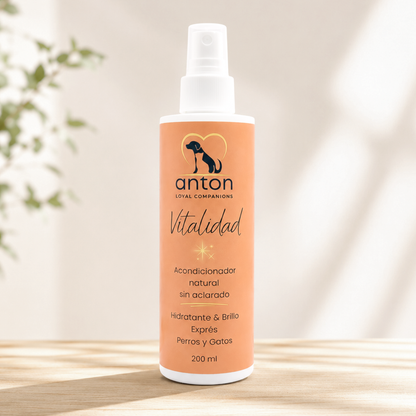 Acondicionador sin aclarado para el cuidado del pelaje de perros y gatos – Pack 3 x 200 ml_5