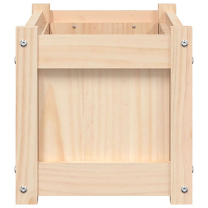 Jardinera De Madera Maciza De Pino 60x31x31 Cm_5