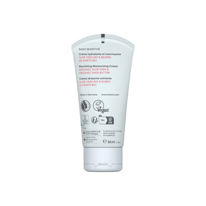 Crema día nutritiva basis sensitive Lavera 50 ml