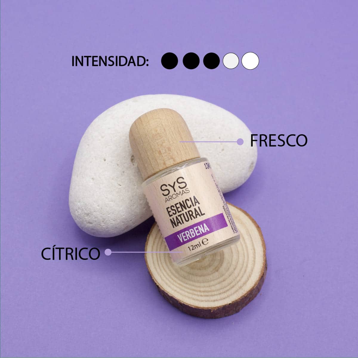 Esencia Natural Verbena SYS Aromas 12 ml | Aroma Fresco y Cítrico | Para Quemadores y Humidificadores_3
