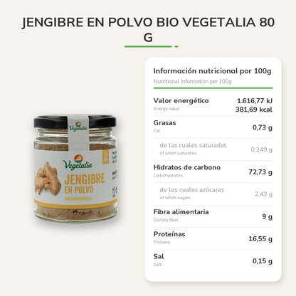 Información nutricional