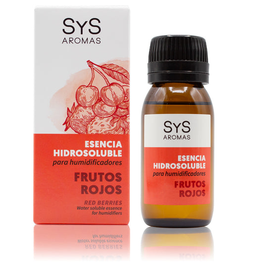 Esencia Hidrosoluble Frutos Rojos SYS Aromas 50 ml | Aroma Afrutado y Dulce | Para Humidificadores y Difusores_0