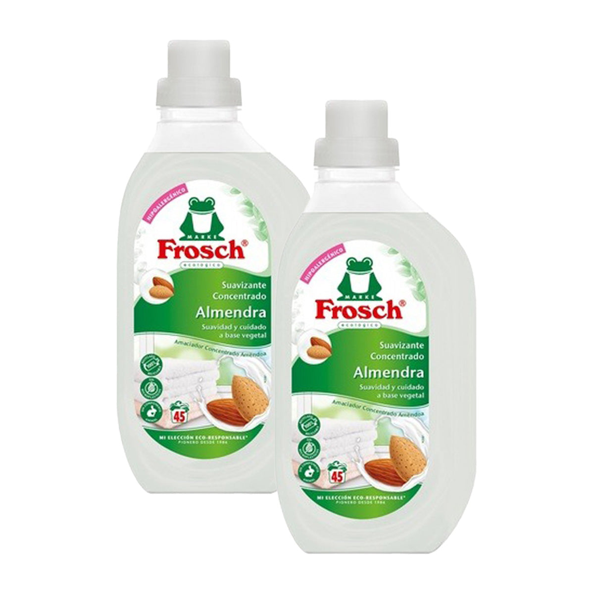 Pack 2x Suavizante Almendras Frosch 900 ml