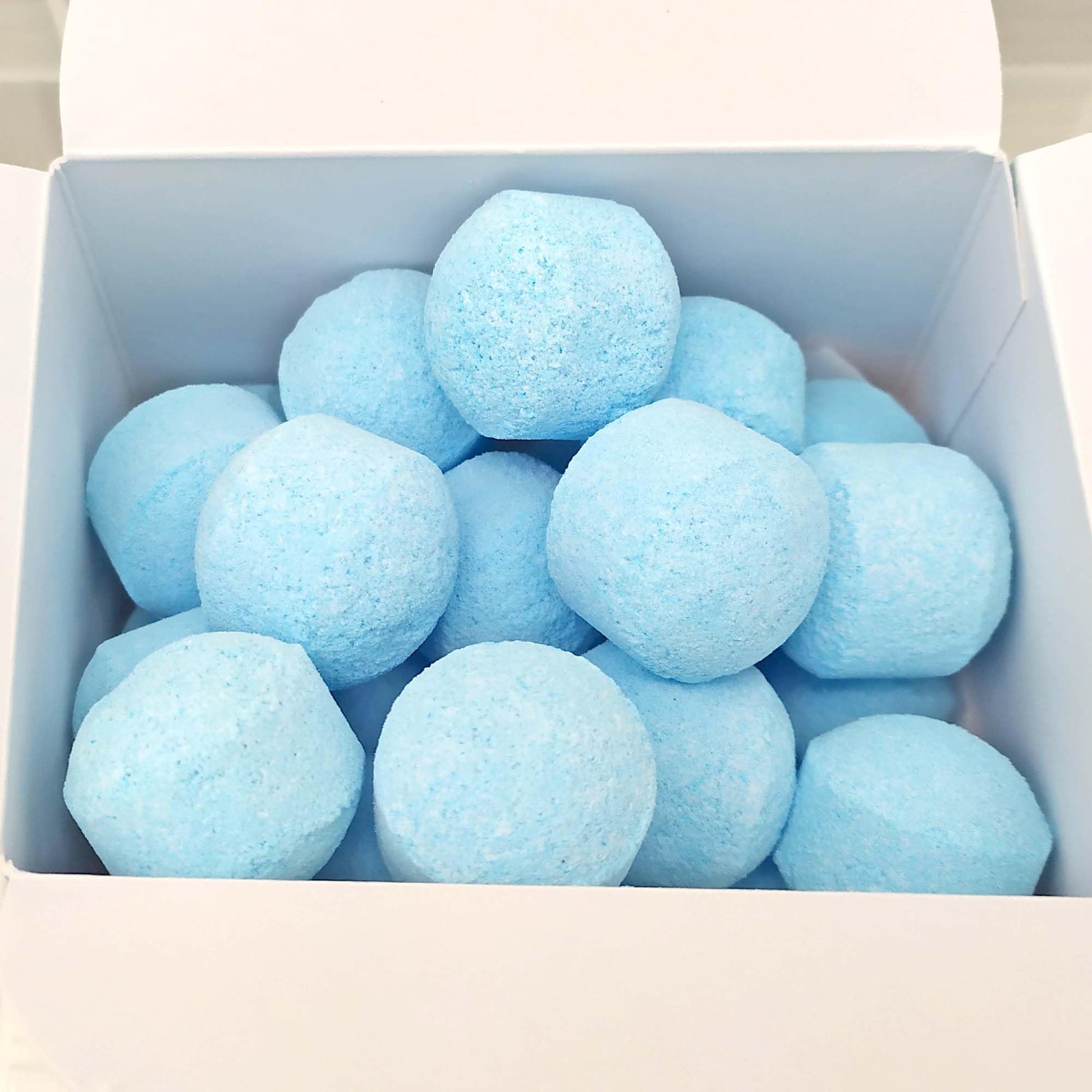 Tarro 7 Mini Bombas Efervescentes Para Manicura Y Pedicura - Ablandan Durezas, Uñas Y Cutículas - Aroma Talco_1