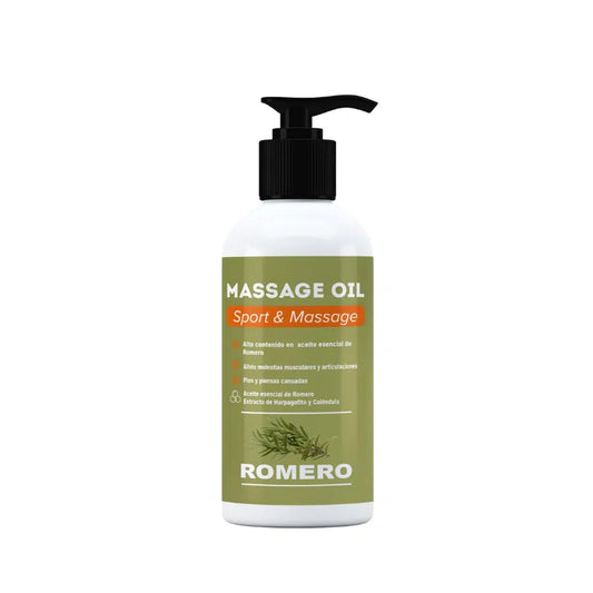 QKnatur - Aceite Para Masaje de Romero 250ml - Alto Contenido En Aceite Esencial De Romero Y Harpagofito_0