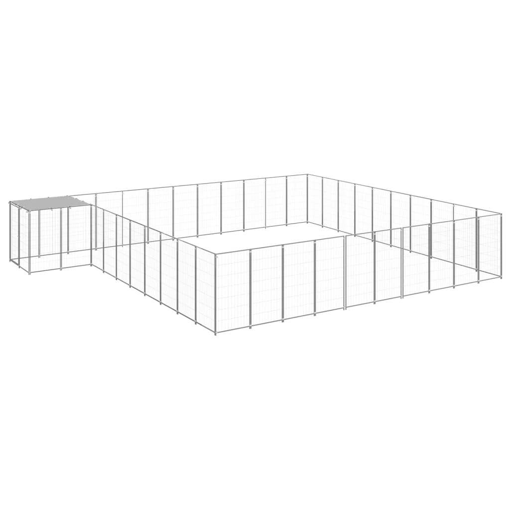 Perrera Plateada 31,46 M² Acero_1