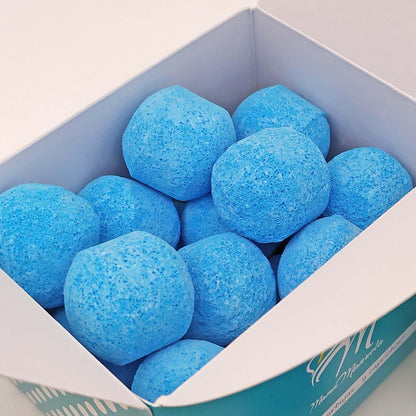 Caja 50 Mini Bombas Efervescentes Para Manicura Y Pedicura - Ablandan Durezas, Uñas Y Cutículas - Aroma Ylang Y Pachuli_1