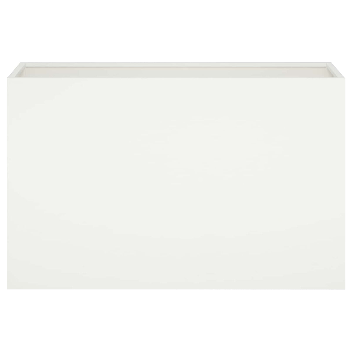 Macetero De Jardín 2 Uds. Blanco 80 X 30 X 50 Cm_3