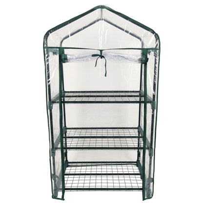 Invernadero Jardín 3 Alturas Pvc Impermeable Nyana Garden Acero Resistente Ideal Invierno_1