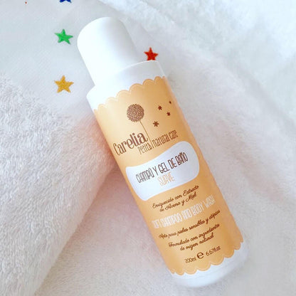 Gel &amp; Champú de baño Carelia 200 ml