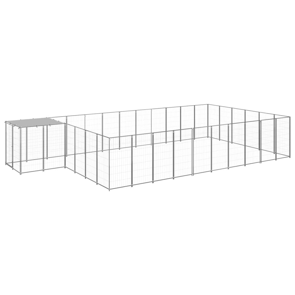 Perrera Plateada 19,36 M² Acero_1